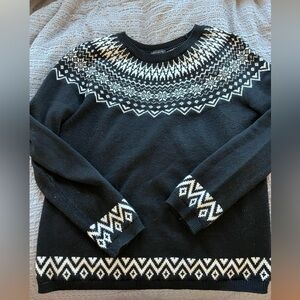 Women’s Talbots Fair Isle Sweater - S